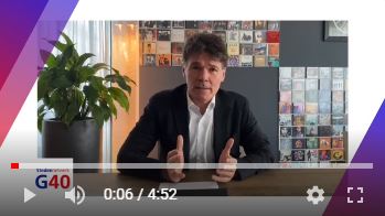 Paul Depla, voorzitter van de G40, blikt in deze video terug op 2021.