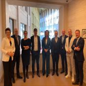 gesprek van het Dagelijks Bestuur van de G40 met minister Uitermark van Binnenlandse Zaken